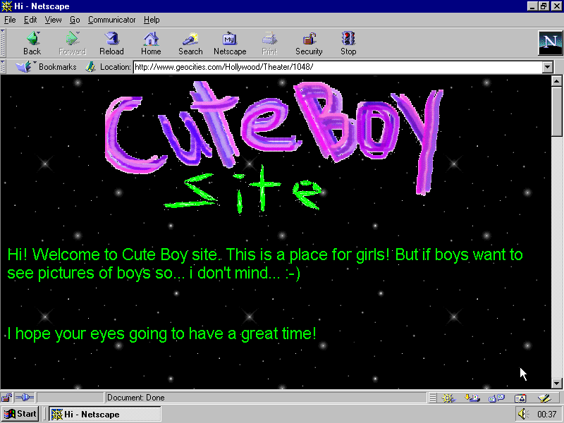 cuteboysite